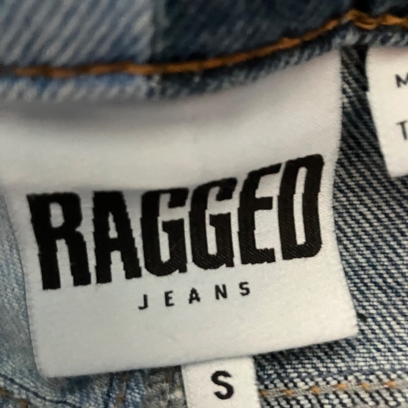 Ragged priest split jean shorts - Picture 2 of 2